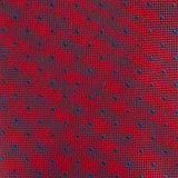 Red Micro Spot Tie