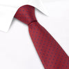 Red Micro Spot Tie