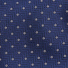 Blue Micro Flower Aztec Silk Tie