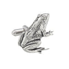 Pewter Frog Cufflinks