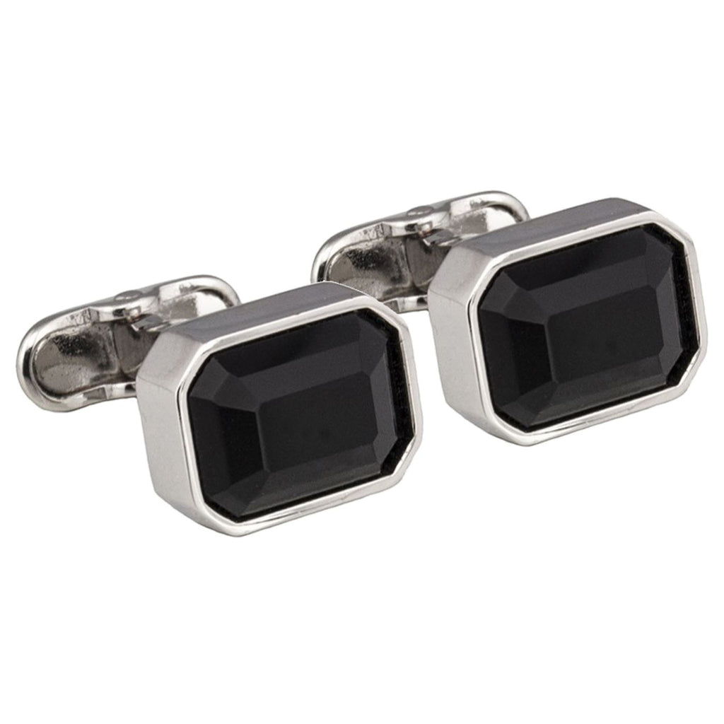 Black Crystal Cufflinks – The Cufflink Store