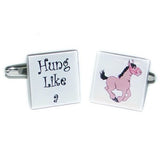 Hung Like A Horse Cufflinks