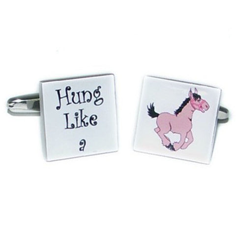 Hung Like A Horse Cufflinks